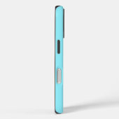 Solid Fresh Aqua Color Case-Mate iPhone Case (Achterkant / Rechts)