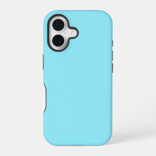 Solid Fresh Aqua Color iPhone 16 Hoesje