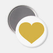 Solid Gold Heart Magneet (Voorkant / Achterkant)