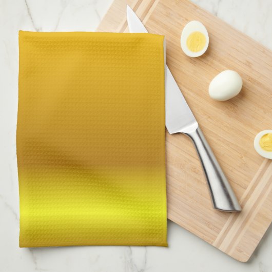 Solid Gold Kitchen Towel Theedoek (Quarter Fold)