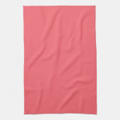 Solid grapefruit hot pink theedoek (Verticaal)