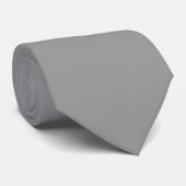 Solid Gray Neckties Stropdas (Opgerold)
