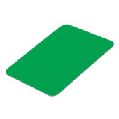 Solid Green Background  Magneet (Linkerzijde)