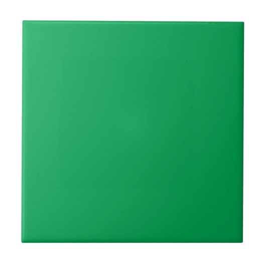 Solid Green Background  Tegeltje (Voorkant)