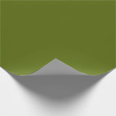 Solid Green, gekleurd Cadeaupapier (Hoek)