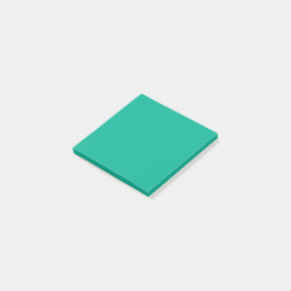 Solid Green kleur | Hex# 00b091 Post-it® Notes