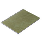 Solid Green Notitieboek (Linkerzijde)