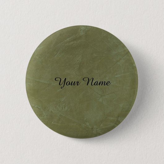 Solid Green Ronde Button 5,7 Cm (Voorkant)