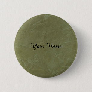 Solid Green Ronde Button 5,7 Cm