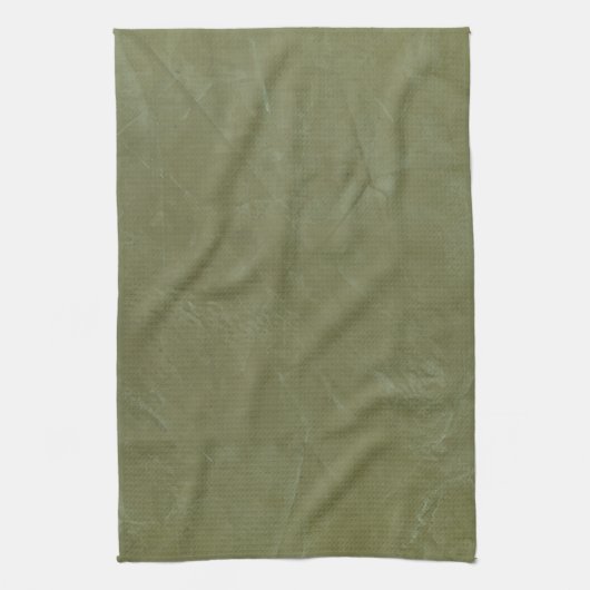 Solid Green Theedoek (Verticaal)