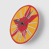 Solid HarmoniE Classic Logo Ronde Klok (Hoek)