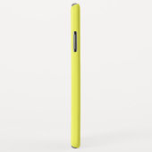 Solid, helder, zoet citroengeel Case-Mate iPhone case (Achterkant/rechts)