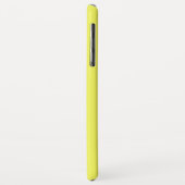 Solid, helder, zoet citroengeel Case-Mate iPhone case (Achterkant/links)