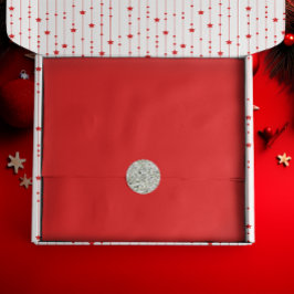 Solid Holly Red Tissuepapier