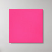 SOLID HOT PINK ACHTERGROND SJABLOON TEXTURE WALLPA CANVAS AFDRUK (Voorkant)