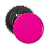 Solid Hot Roze Button Flesopener (Voorkant)