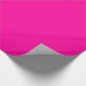 Solid Hot Roze Cadeaupapier (Hoek)