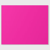 Solid Hot Roze Cadeaupapier (Vlak)
