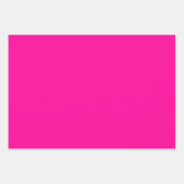 Solid Hot Roze Inpakpapier Vel (Voorkant 2)