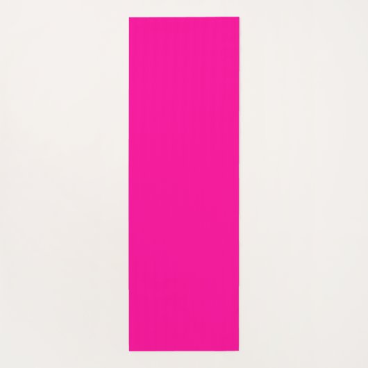 Solid Hot Roze Yogamat (Achterkant)