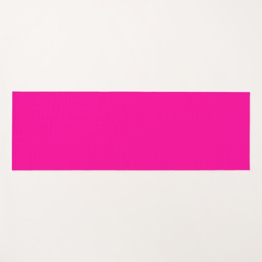 Solid Hot Roze Yogamat (Voorkant (horizontaal))