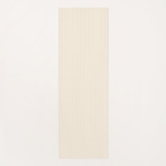 Solid ivory yogamat (Voorkant)