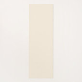 Solid ivory yogamat (Achterkant)