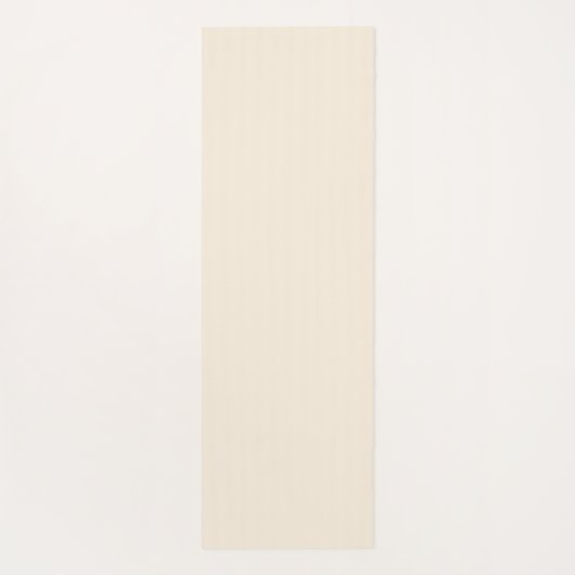 Solid ivory yogamat (Achterkant)