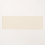 Solid ivory yogamat (Voorkant (horizontaal))