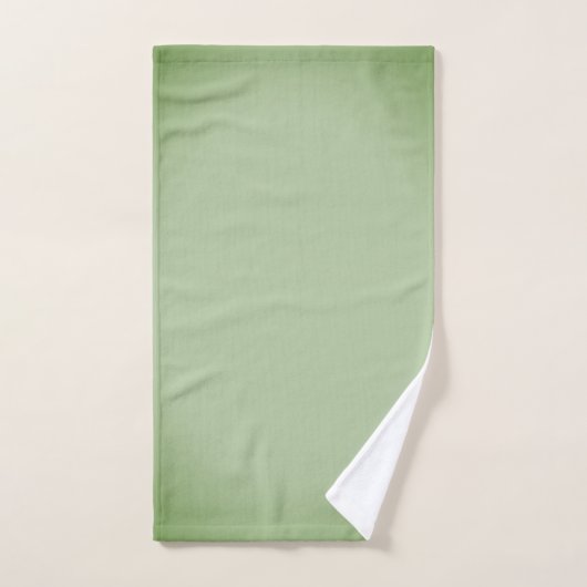 Solid Jade Green Celadon Bad Handdoek (Handdoek)