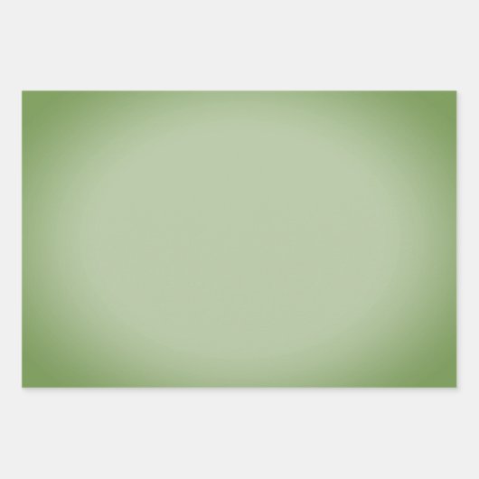 Solid Jade Green Celadon Inpakpapier Vel (Voorkant)