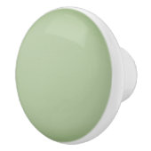 Solid Jade Green Celadon Keramische Knop (Rechts)