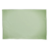 Solid Jade Green Celadon Kussensloop (Voorkant)