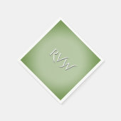 Solid Jade Green Celadon Servet (Hoek)