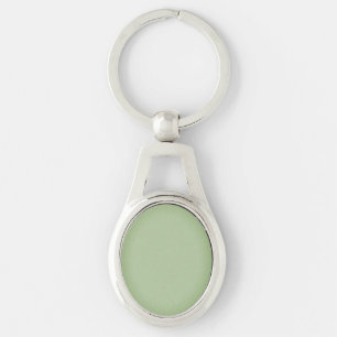 Solid Jade Green Celadon Sleutelhanger