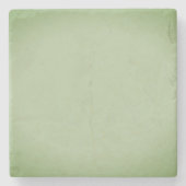 Solid Jade Green Celadon Stenen Onderzetter (Voorkant)