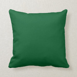 Solid Kelly Green Pop van kleur Kussen