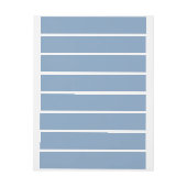 Solid kleurengewoon dusty blauw pastel (Vel)