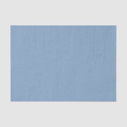 Solid kleurengewoon dusty blauw pastel tissuepapier (Voorkant)
