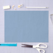 Solid kleurengewoon dusty blauw pastel tissuepapier (Craft)
