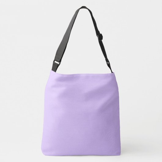 Solid Lavender Crossbody Tas (Achterkant)