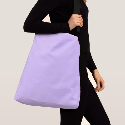 Solid Lavender Crossbody Tas (Dichtbij)