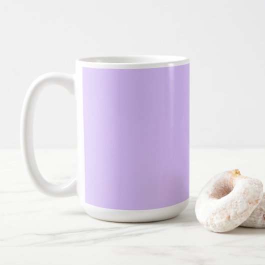Solid Lavender Koffiemok (Met donut)