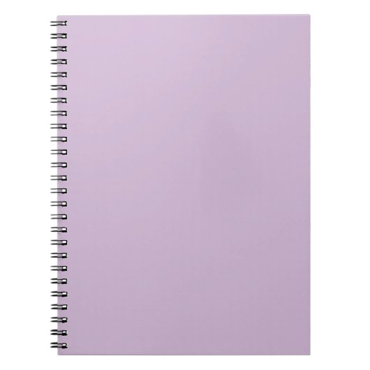 Solid Lavender Notitieboek (Voorkant)