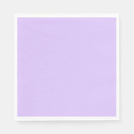 Solid Lavender Servet (Voorkant)