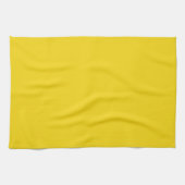 Solid Lemon Yellow Kitchen Towel Theedoek (Horizontaal)
