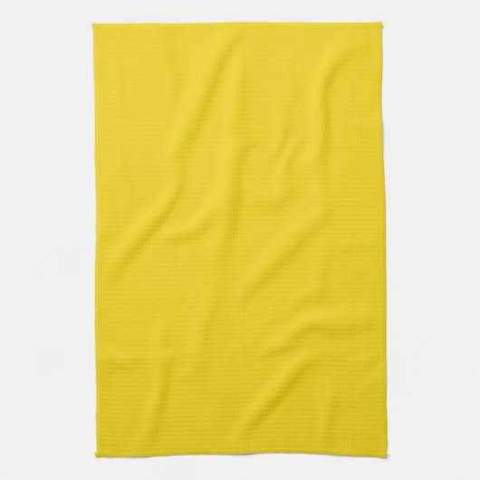 Solid Lemon Yellow Kitchen Towel Theedoek (Verticaal)
