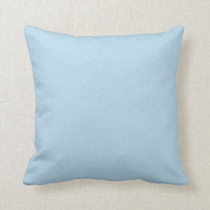 Solid Light Blue Decorative Pillow Kussen