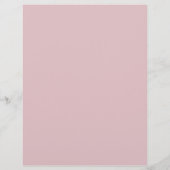 Solid Light Roze Kaart Stock DIY Scrapbooking (Achterkant)