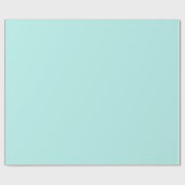 Solid light turquoise cadeaupapier (Vlak)